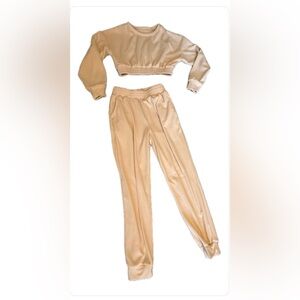 Beige Loungewear Set